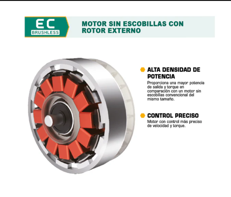 Llave de Impacto Inalámbrica BRUSHLESS 20V de 3/4” – Promoción Remate Bodega