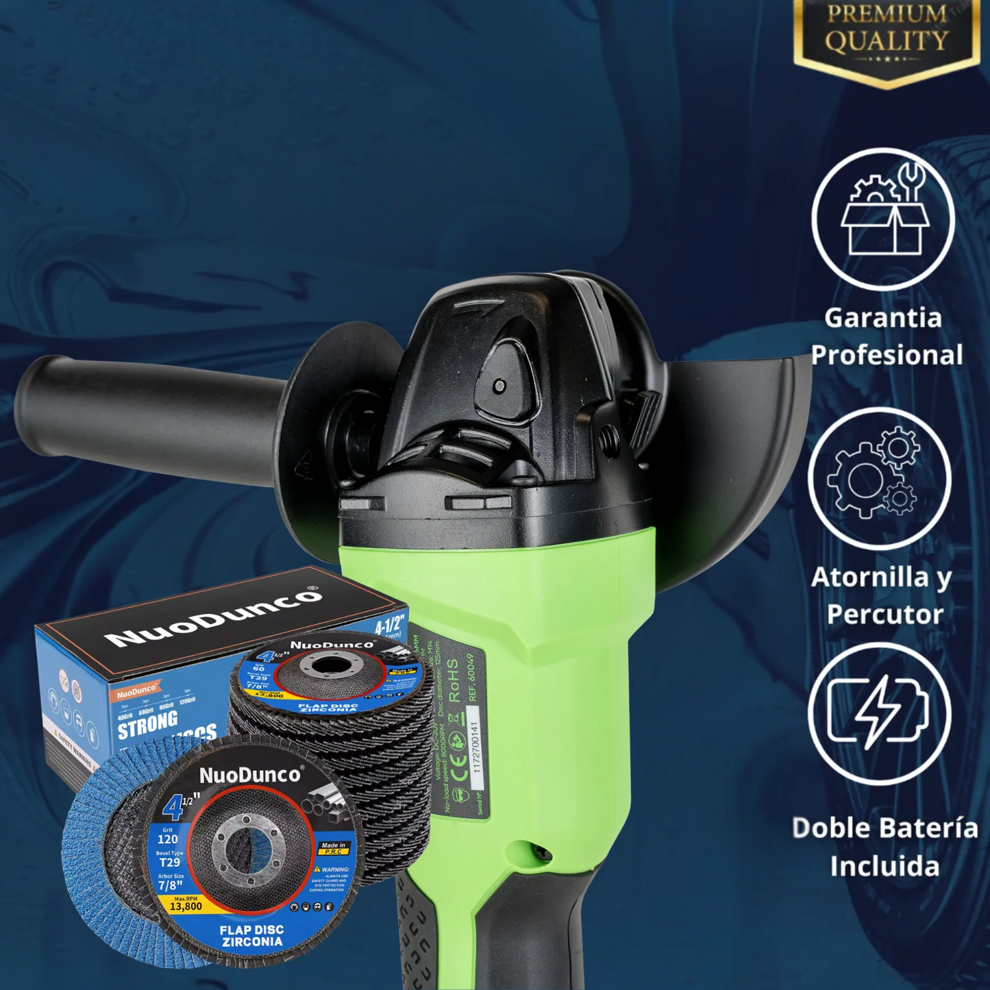 Kit Completo Pulidora JBM | Accesorios Incluidos