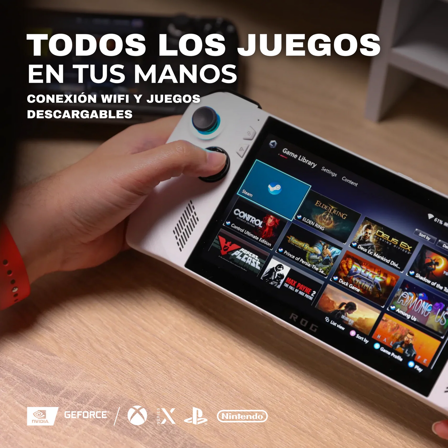 Video Consola Asus Ayanec "Video Juegos Integrados"